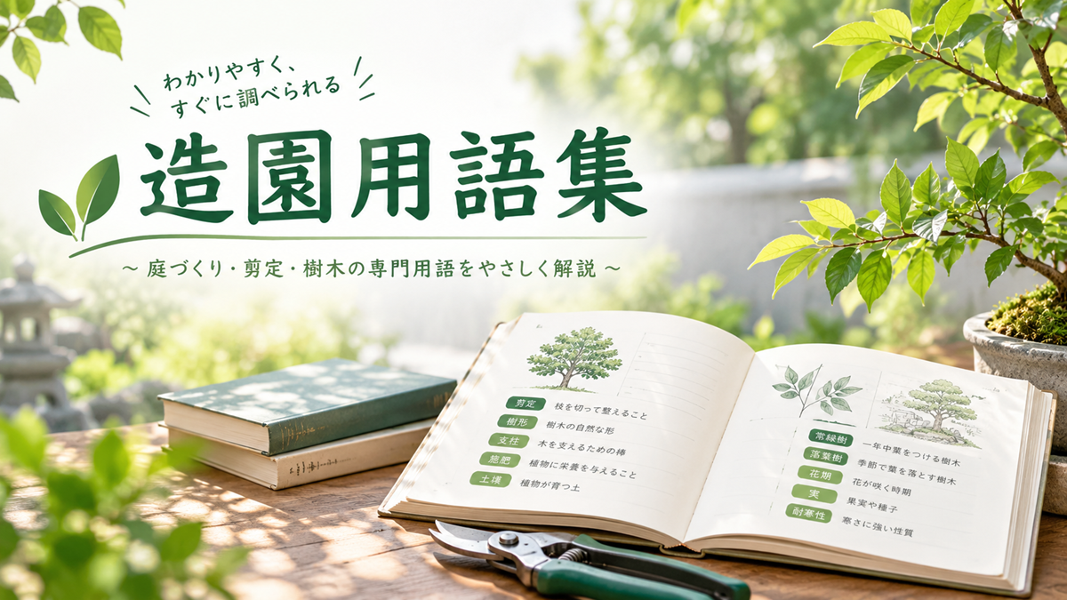造園用語・アイキャッチ